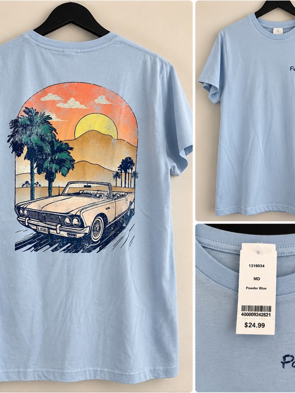 Palm Springs Graphic T-Shirt – New With Tags